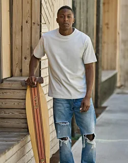 Tee Jays UNLABELED T-shirt met ruime pasvorm – foto 1