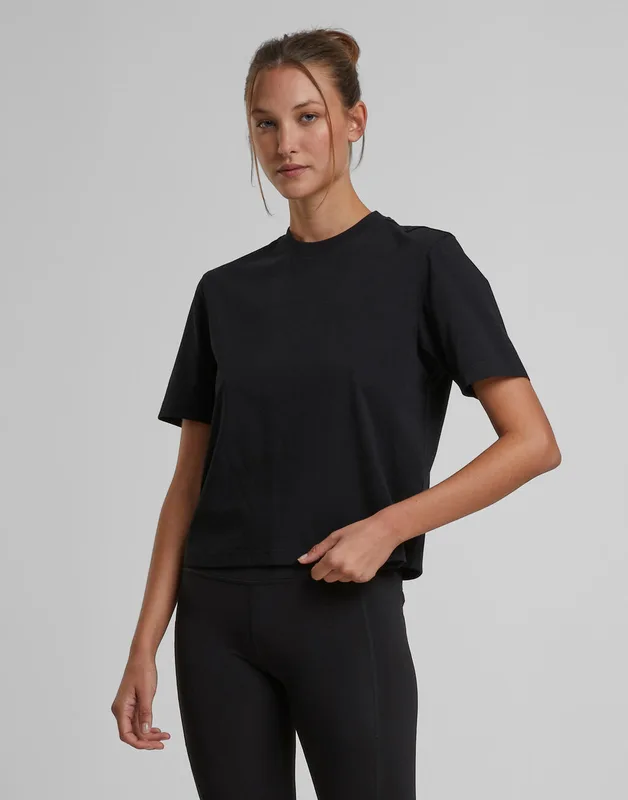 Build Your Brand Dames Sorona T-shirt met ruime pasvorm