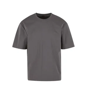 Build Your Brand Sorona T-shirt met ruime pasvorm in Magnet, voorkant