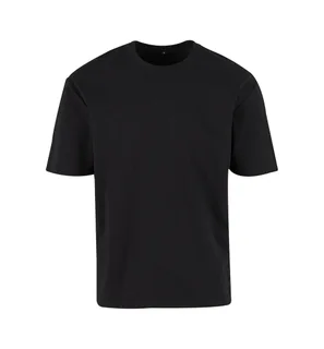 Build Your Brand Sorona T-shirt met ruime pasvorm in Black, voorkant