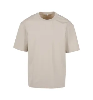 Build Your Brand Sorona T-shirt met ruime pasvorm in Cloud, voorkant