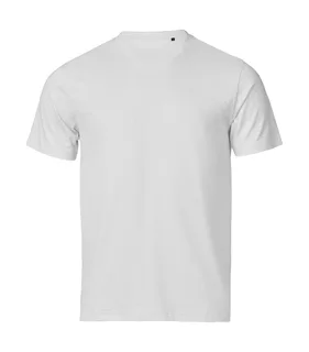 Tee Jays UNLABELED luxe T-shirt in White, voorkant