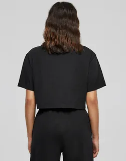 Build Your Brand Dames kort oversized T-shirt – foto 6