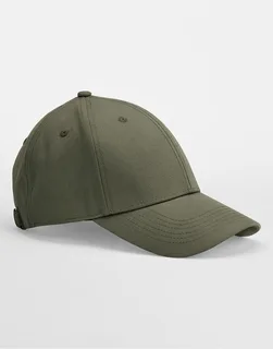Beechfield EarthAware® 6-panel pet van biologisch canvas in Olive Green, voorkant