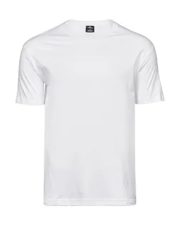 Tee Jays Heren zacht T-shirt in White, voorkant