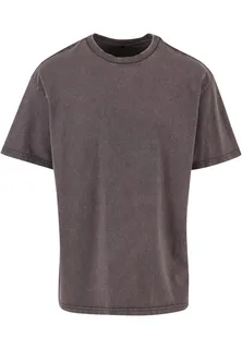 Build Your Brand Vintage zwaar T-shirt met ruime pasvorm in Magnet, voorkant