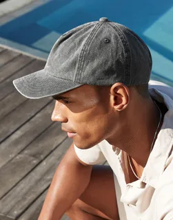 Beechfield Vintage 5-panel pet met ruime pasvorm – foto 3
