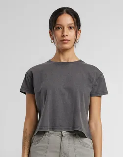Build Your Brand Women's vintage cropped T-shirt – foto 5
