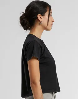 Build Your Brand Women's vintage cropped T-shirt – foto 2