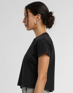 Build Your Brand Women's vintage cropped T-shirt – foto 3