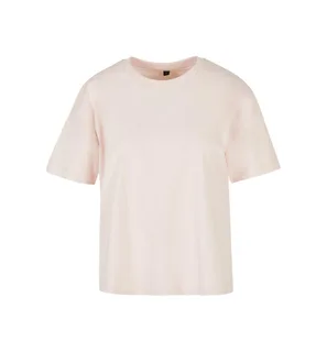 Build Your Brand Dames Everyday T-shirt in Pink, voorkant