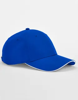 Beechfield Team Sports-Tech pet in Bright Royal/White, voorkant