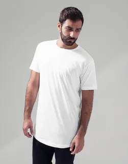 Build Your Brand Lang getailleerd T-shirt – foto 2