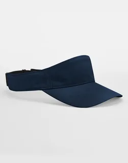 Beechfield Performance Visor in Navy, voorkant