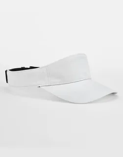 Beechfield Performance Visor in White, voorkant