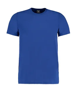 Kustom Kit Superwash® 60° T-shirt, fashion fit in Royal, voorkant