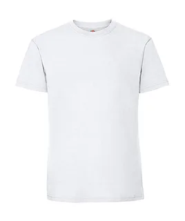 Fruit of the Loom Ringgesponnen Premium T-shirt in White, voorkant