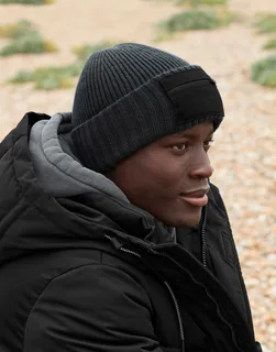 Beechfield Zip Patch Beanie – foto 3
