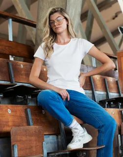 Russell Athletic Dames Authentic Classic T-shirt – foto 3