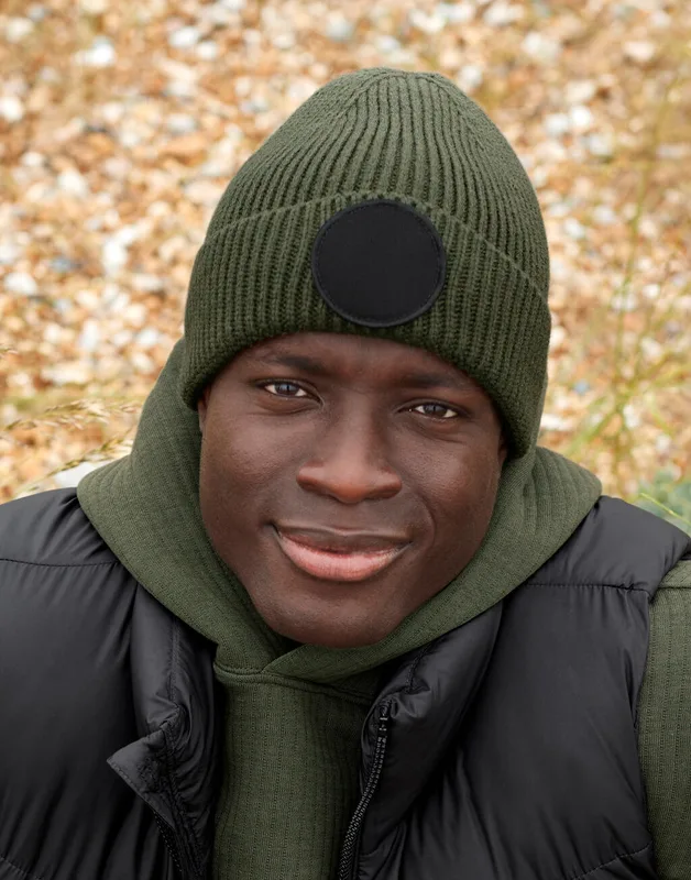Beechfield Circular Fashion Patch Beanie
