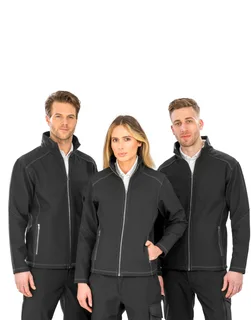 Result Work-Guard Dames softshell met drievoudige stiksels – foto 3