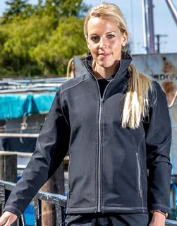 Result Work-Guard Dames softshell met drievoudige stiksels – foto 1