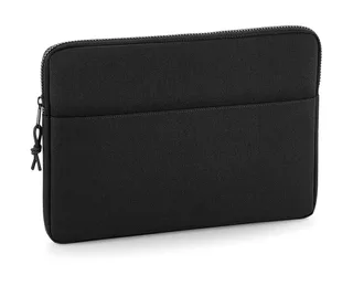 Bagbase Essential 13" Laptop Case in Black, voorkant