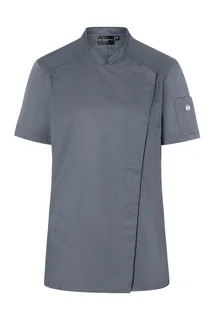 Karlowsky Dames koksbuis Modern-Look met korte mouwen in Anthracite, voorkant