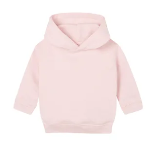 Babybugz Baby Essential Hoodie in Soft Pink, voorkant