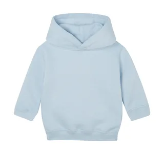 Babybugz Baby Essential Hoodie in Dusty Blue, voorkant