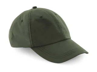 Beechfield Outdoor 6-panel cap in Olive Green, voorkant
