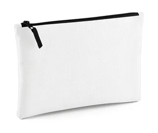 Bagbase Grab Pouch in White/Black, voorkant