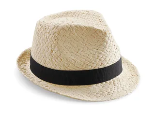 Beechfield Festival Trilby in Natural, voorkant