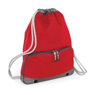 Bagbase Athleisure Gymsac in Classic Red, voorkant