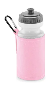 Quadra Drinkfles met houder in Classic Pink, voorkant