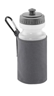 Quadra Drinkfles met houder in Graphite Grey, voorkant