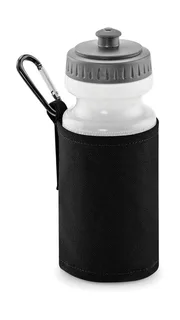 Quadra Drinkfles met houder in Black, voorkant
