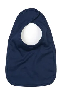 Babybugz Baby Bib in Nautical Navy, voorkant