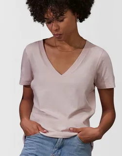 B&C #E150 women's V-neck T-shirt – foto 1