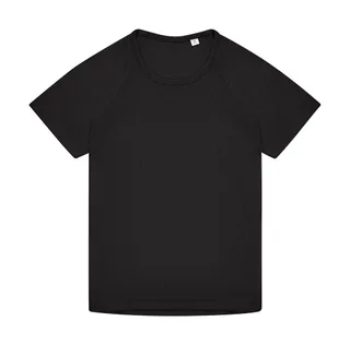 B&C Active T /kids in Black, voorkant