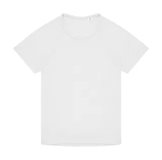 B&C Active T /kids in White, voorkant