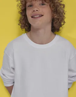 B&C #E150 kinder T-shirt met lange mouwen – foto 4