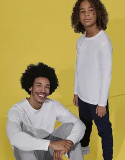 B&C #E150 kinder T-shirt met lange mouwen – foto 3