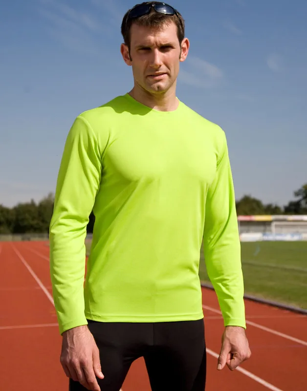 Spiro Performance T-shirt met lange mouwen