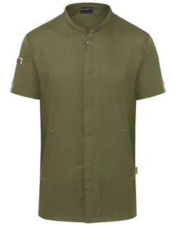 Karlowsky Koksbuis Green-Generation met korte mouwen in Moss Green, voorkant