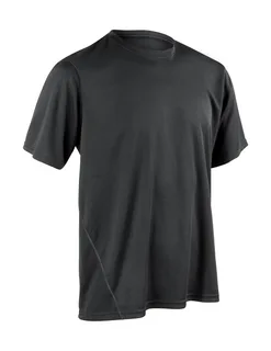 Spiro Performance T-shirt in Black, voorkant