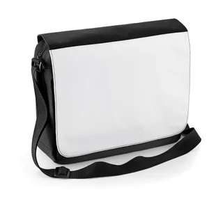 Bagbase Sublimatie schoudertas in Black, voorkant