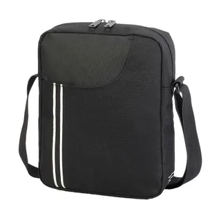 Shugon Rennes Messenger Pouch in Black/White, voorkant