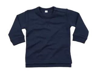 Babybugz Baby sweater in Nautical Navy, voorkant