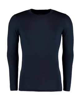 Kustom Kit Warmtex® Base Layer LS in Navy, voorkant